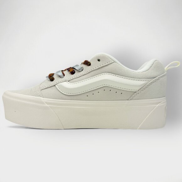 Vans Knu Stack Chunky Platform Sneakers White W8.0 / M6.5 – New Without Box - Picture 3 of 11